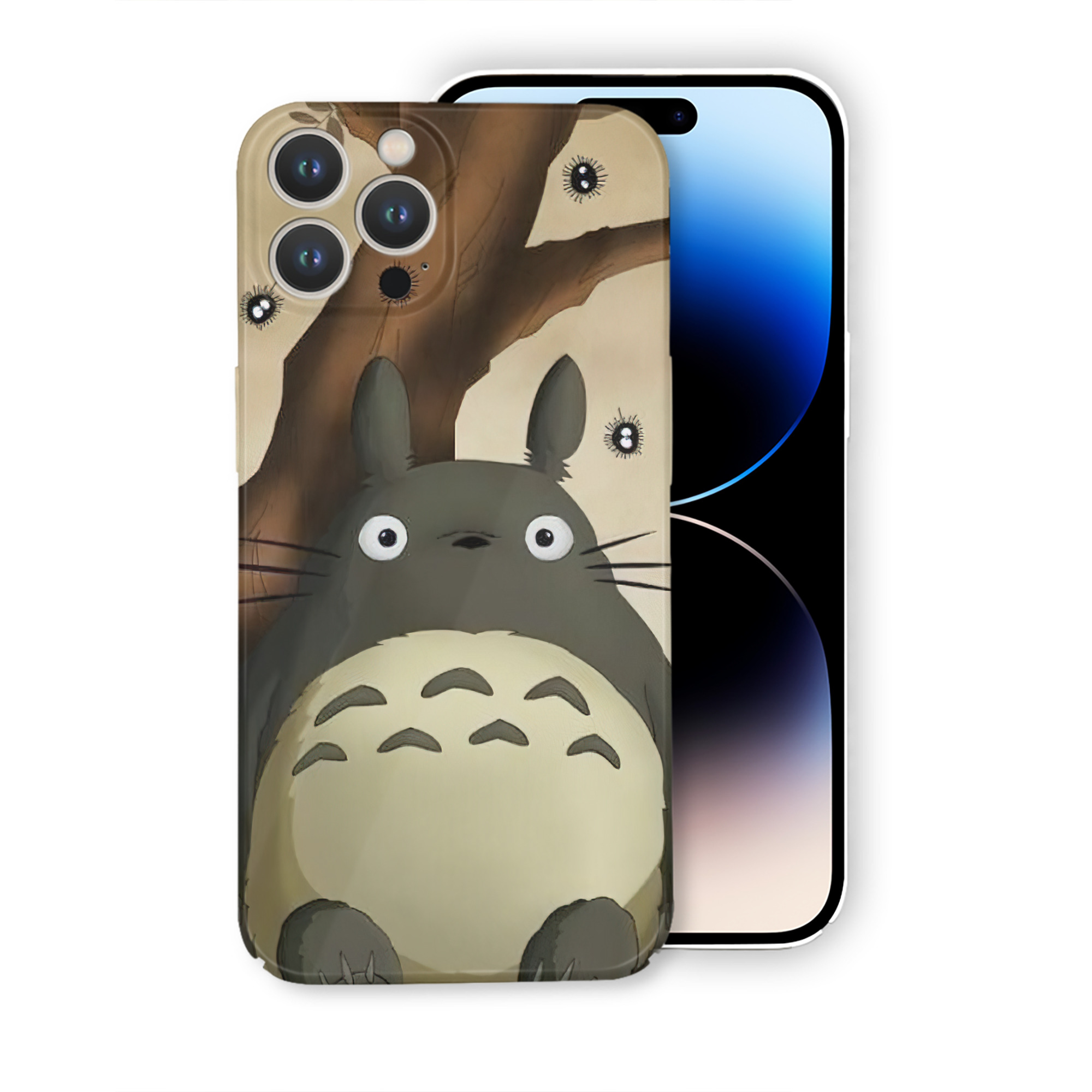 （画像用） となりのトトロ 草壁メイ 草壁サツキ My Neighbor Totoro Satsuki Kusakabe Mei Kusakabe 【iPhone 14シリーズ対応】ハードケース